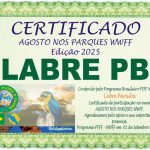 LABRE-PB recebe certificado por ativações nas Reservas Guaribas e Mata do Buraquinho